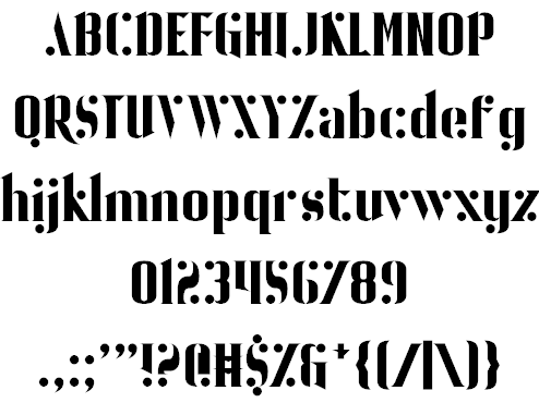 Ball Bearing font插图1 Ball Bearing font插图1