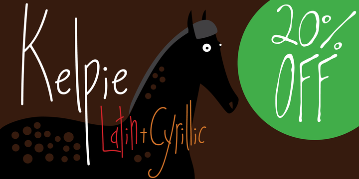 Kelpie Font Family插图