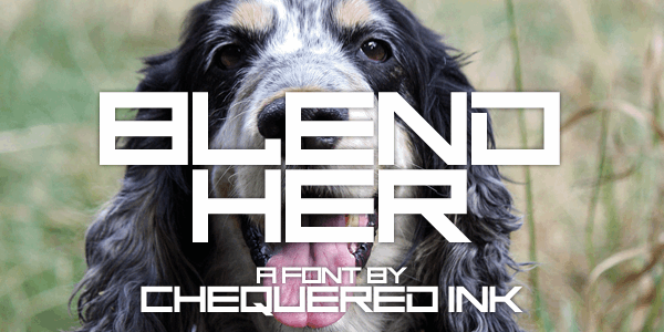 Blend Her font插图