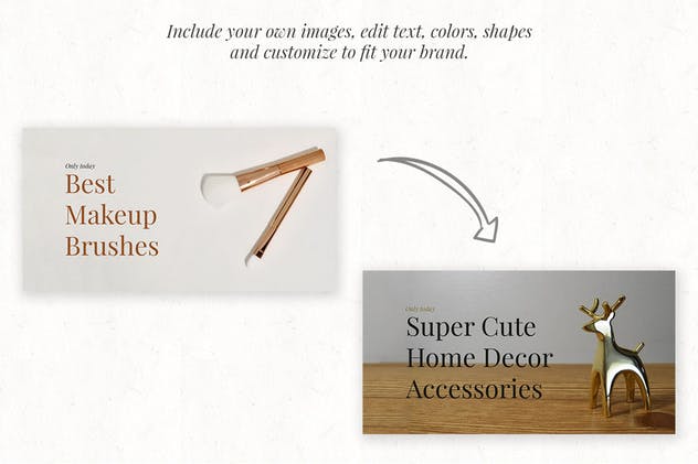 社交媒体新媒体图片素材库精选广告模板 Dropshipping Graphics Bundle插图(8)