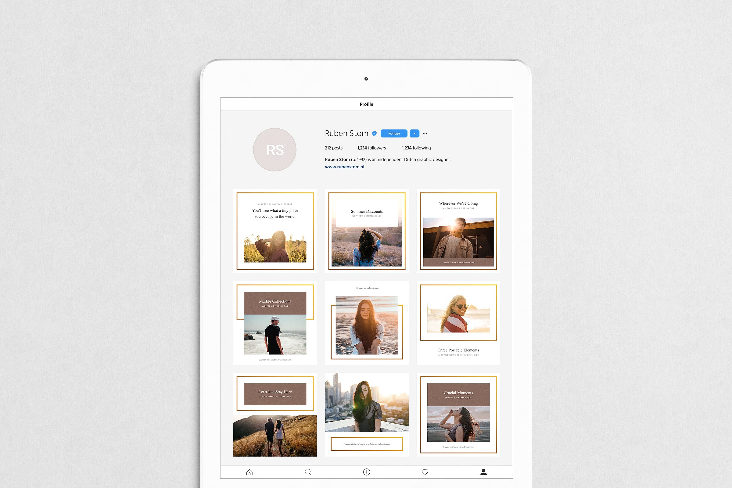 旅行主题社交媒体贴图模板素材库精选 Brazil Social Media Pack插图(7)