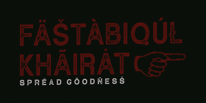 Contender Font Family插图7