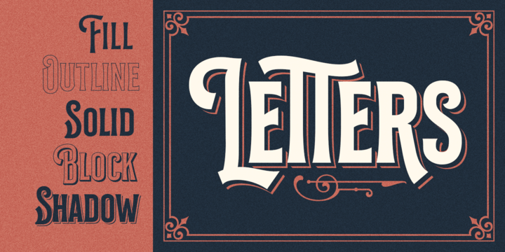 Bilcase Font Family插图