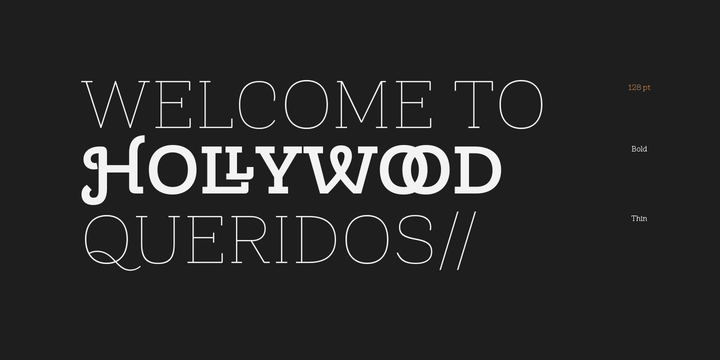 Monroe Font Family插图3