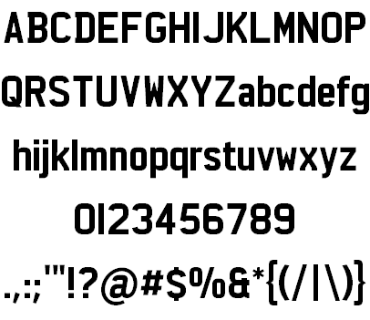 Charles Wright font插图4