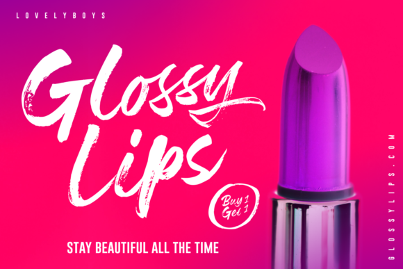 Lovely Boys Font插图3