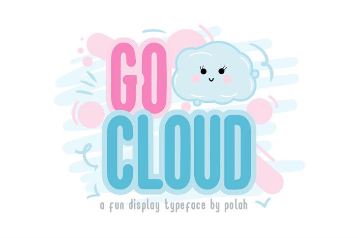 Go Cloud font插图