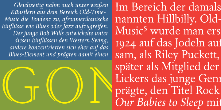 Aragon Font Family插图