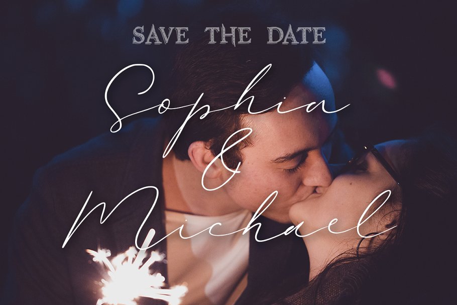 Broadway Lights | Duo Font插图3