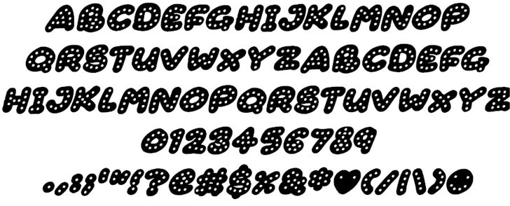 Gingerbread font插图2 Gingerbread font插图2