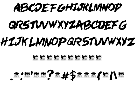 In der Zeit font插图3