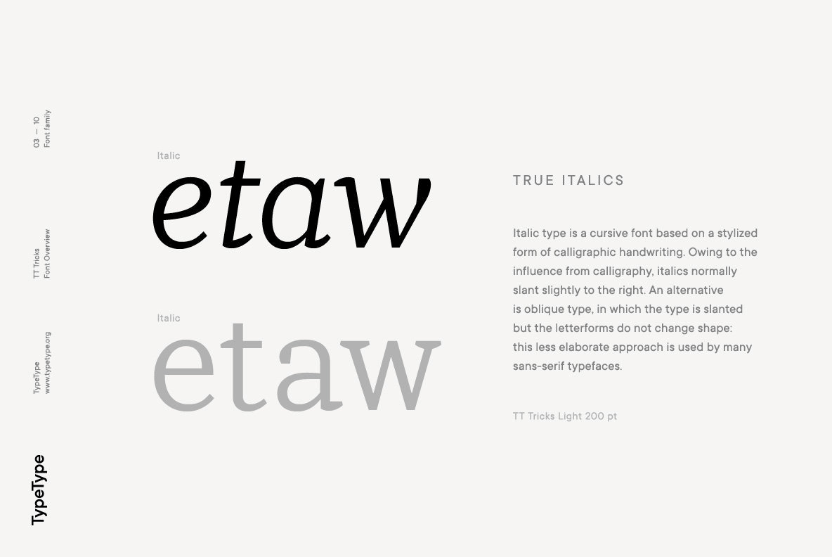 TT Tricks Font Family插图2