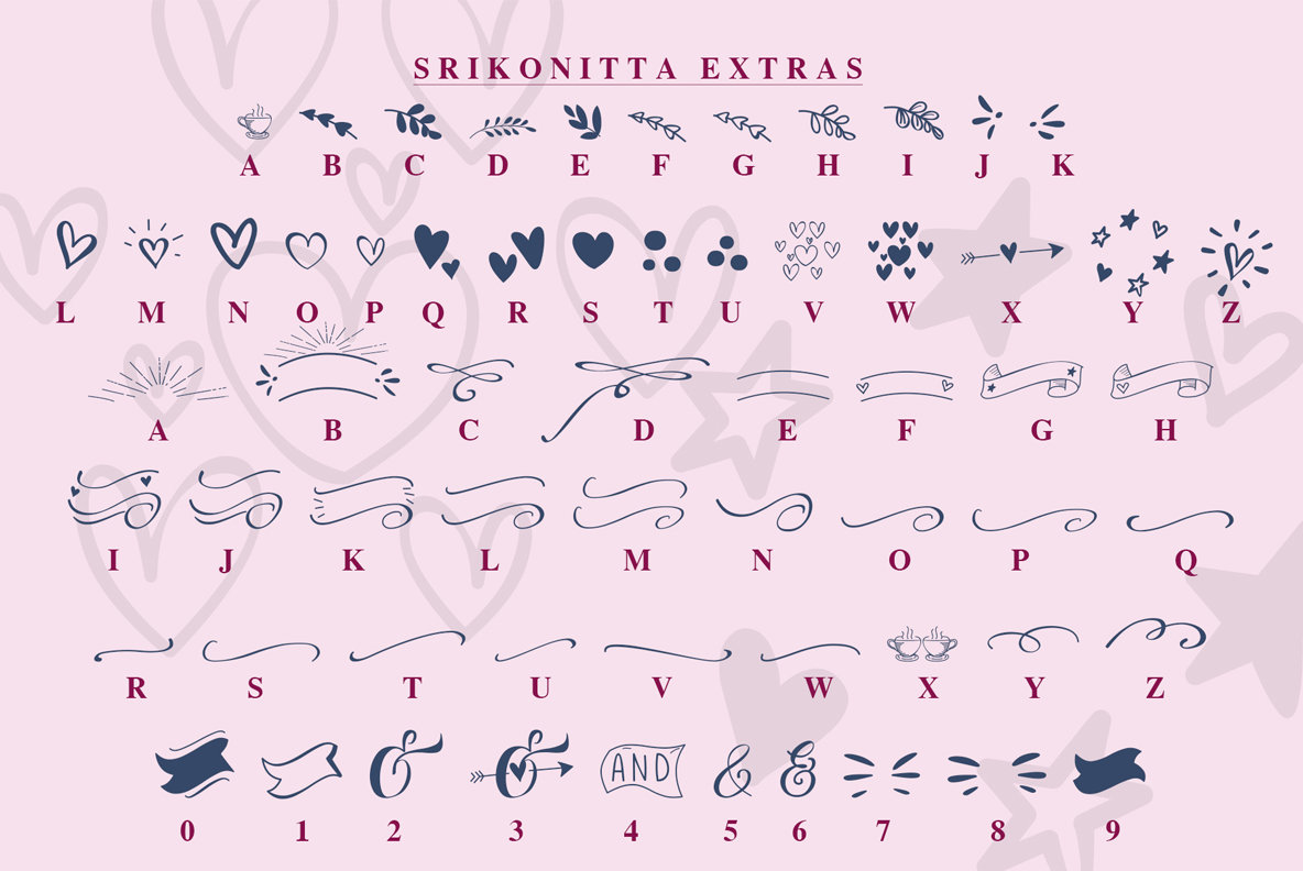 Srikonitta Font Family插图6