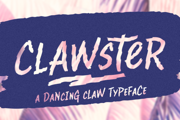 Clawster Font插图