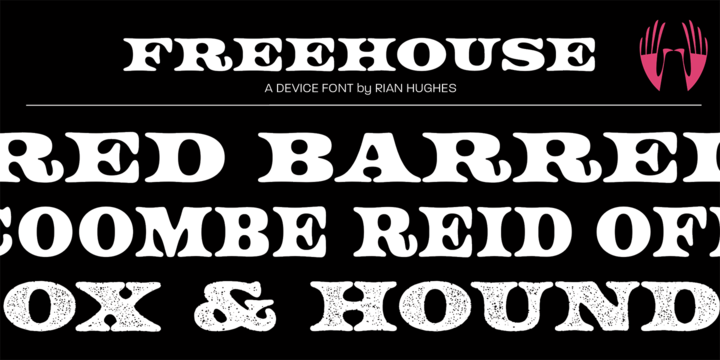 Freehouse Font Family插图