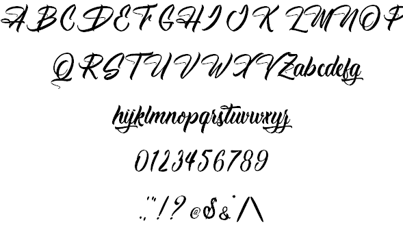 High Destiny – Personal Use font插图1 High Destiny – Personal Use font插图1