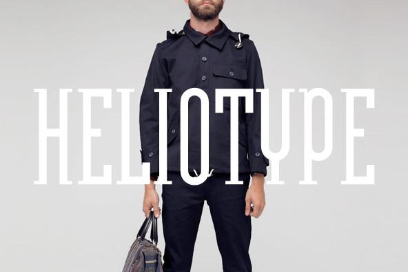 Heliotype Font插图