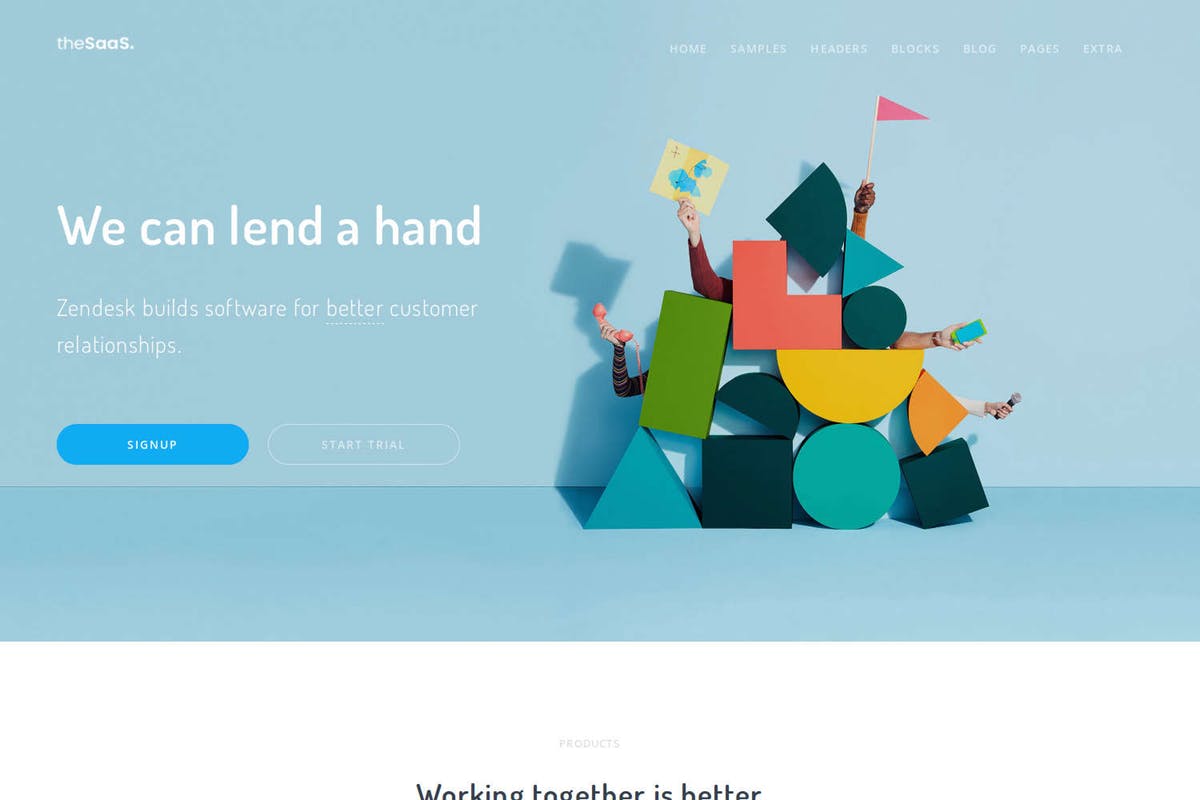 软件应用&Web技术开发主题Drupal模板素材库精选 TheSaaS – SaaS, Software & WebApp Drupal Theme插图