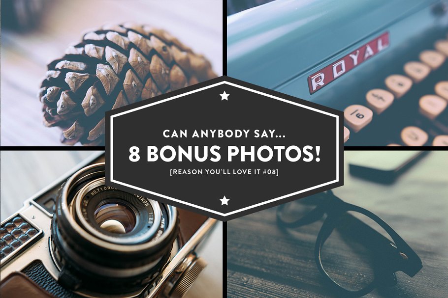 12款复古风巨无霸场景广告模板素材库精选 12 Vintage Hero Images (+ Bonus)插图(3)