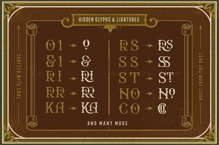 Bradford font插图3