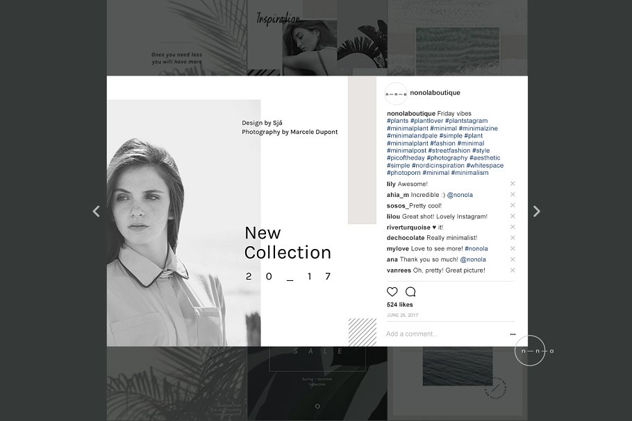 时尚生活主题社交媒体贴图模板素材库精选 Lifestyle Social Media Pack • Íma插图(3)