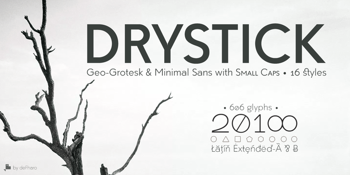 Drystick Geo Grotesk Font Family插图1