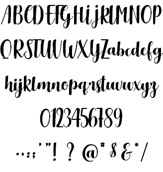 Delicious Adventures font插图1