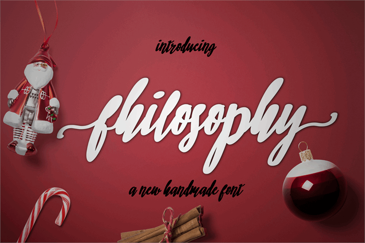 philosophy font插图
