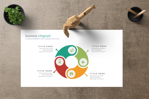 企业团队介绍PPT幻灯片模板下载 ASOKA Powerpoint Template插图(4)