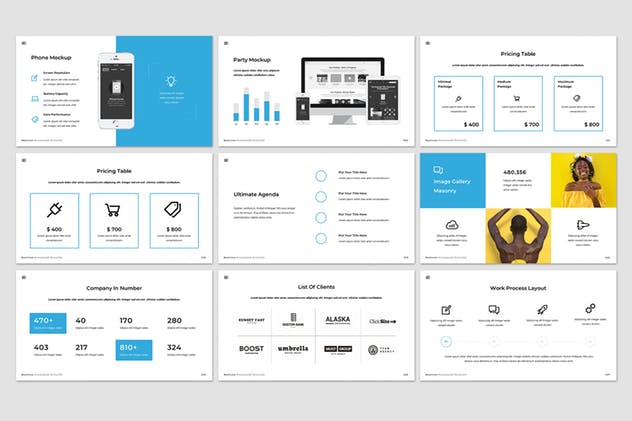 创新型服务企业介绍PPT幻灯片模板 Creative Powerpoint Presentation插图(3)