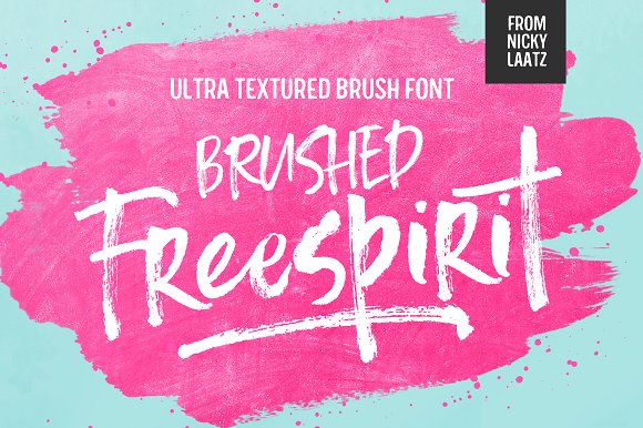 Freespirit Brush Fonts插图