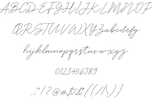 White Angelica font插图1 White Angelica font插图1