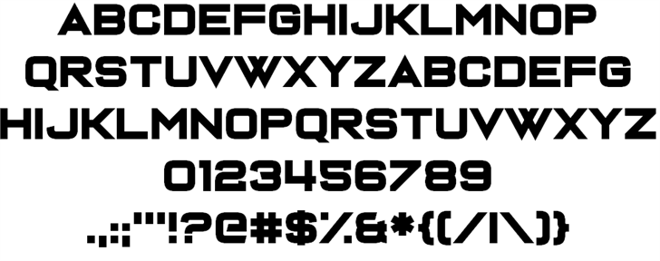 Dispence font插图1