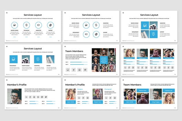 企业宣传介绍PPT制作设计模板 Business Powerpoint Presentation插图(2)