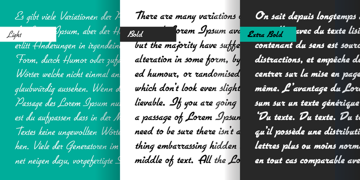 Gillies Gothic Font Family插图3