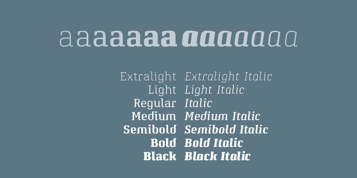 Attorney Font Family插图4