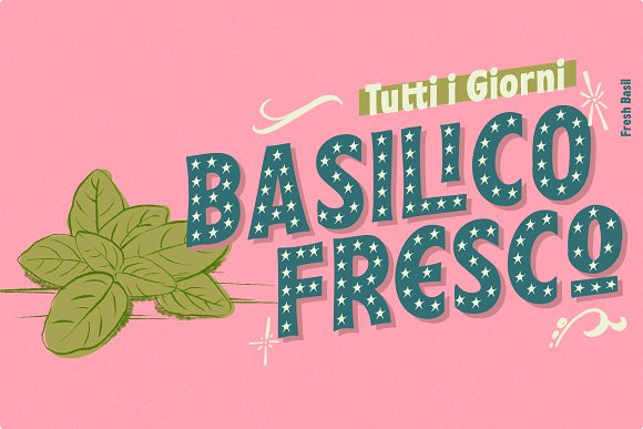 Pesto Fresco 28 fonts 50%Off插图1