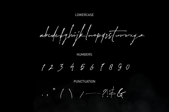 Tulisan ( Signature Font)插图4