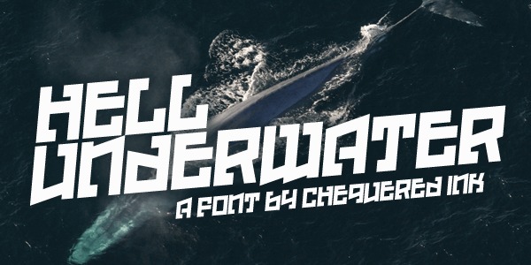 Hell Underwater font插图 Hell Underwater font插图