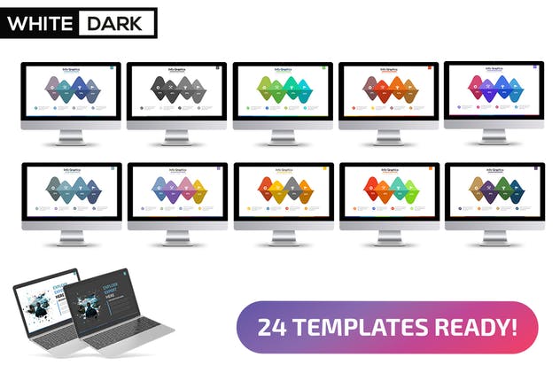 互联网科技公司路演PPT幻灯片模板 Expert Powerpoint Template插图(1)