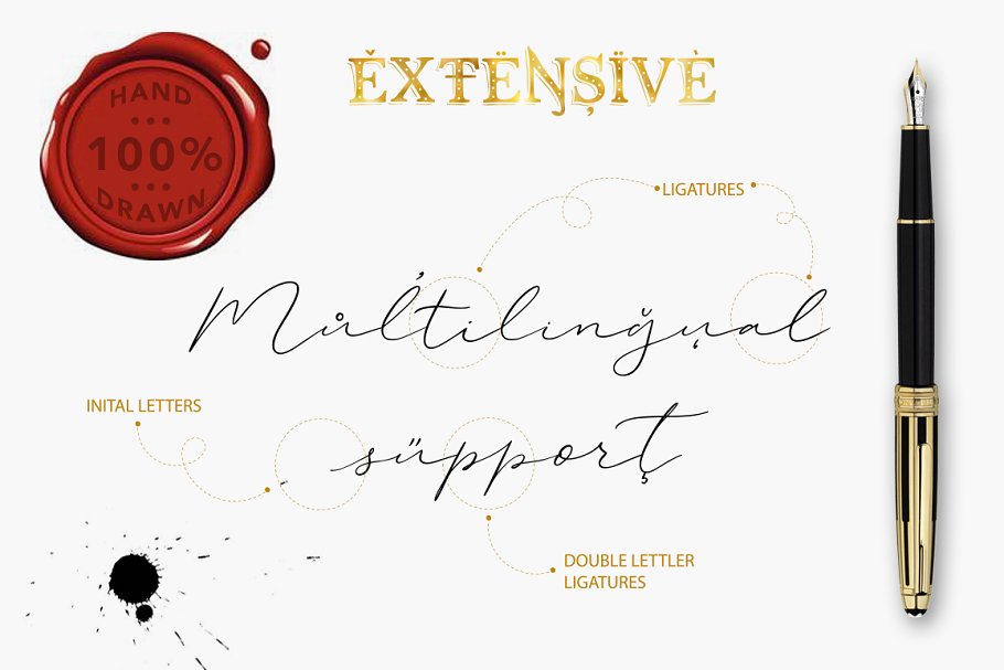 Broadway Lights | Duo Font插图4