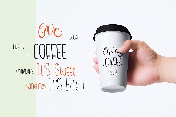 Sweet Maccarony Font Trio插图3