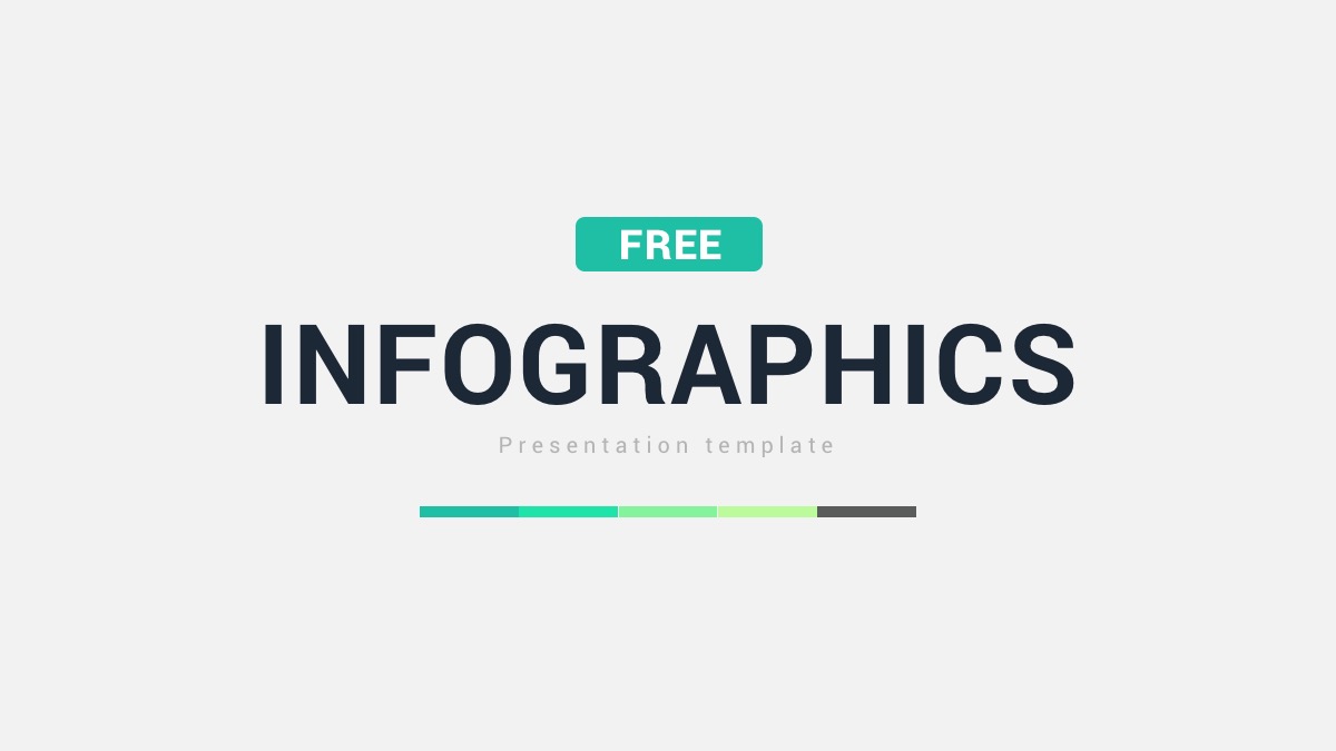 图表样式丰富的PPT模板 Free Infographic Powerpoint Template插图