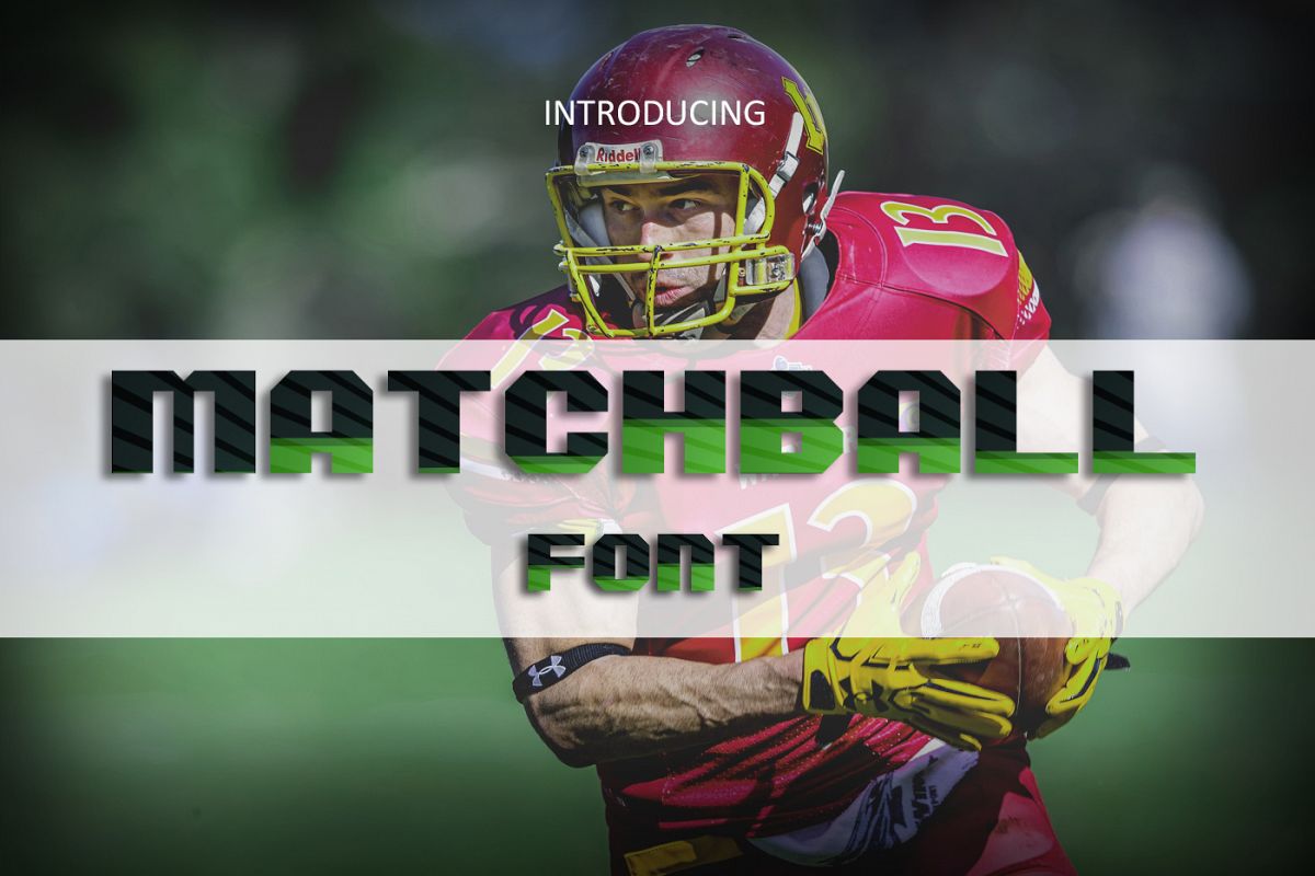 MatchBall Font插图
