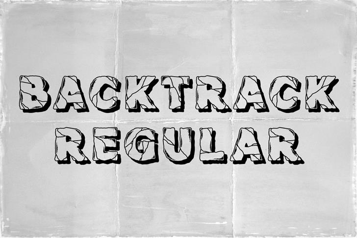 Backtrack Demo font插图