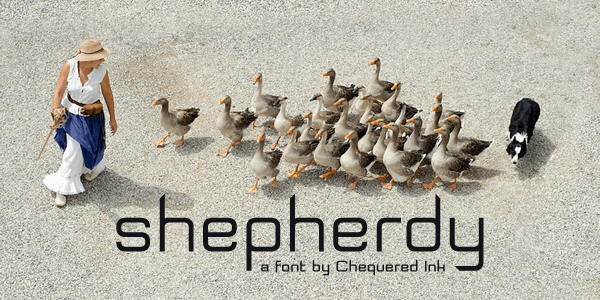 Shepherdy font插图 Shepherdy font插图