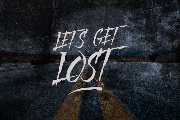 Mad Faith ~ Brush Font插图1