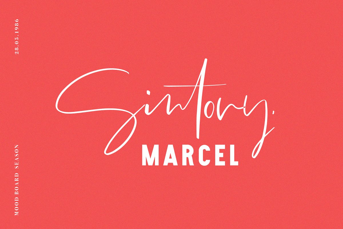 Minted Mood / Font Duo插图2