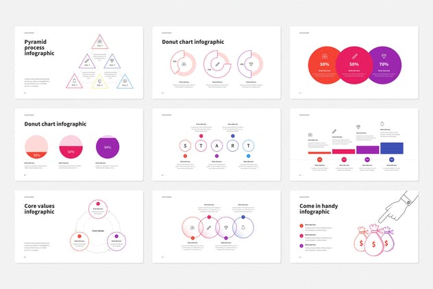 区块链加密货币投资主题PPT模板 BLOCKCHAIN Powerpoint Template插图(14)
