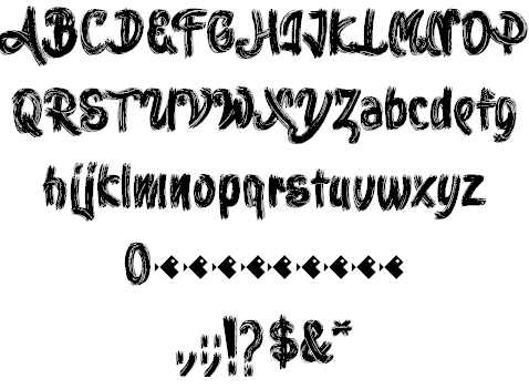 Stoica Brush font插图4